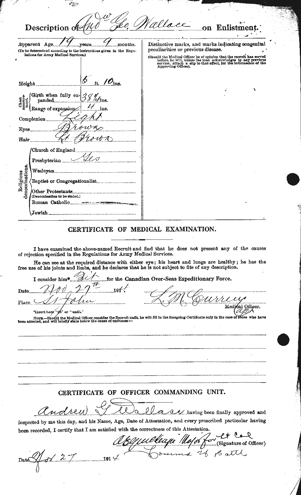 Personnel Records of the First World War - CEF 650326b