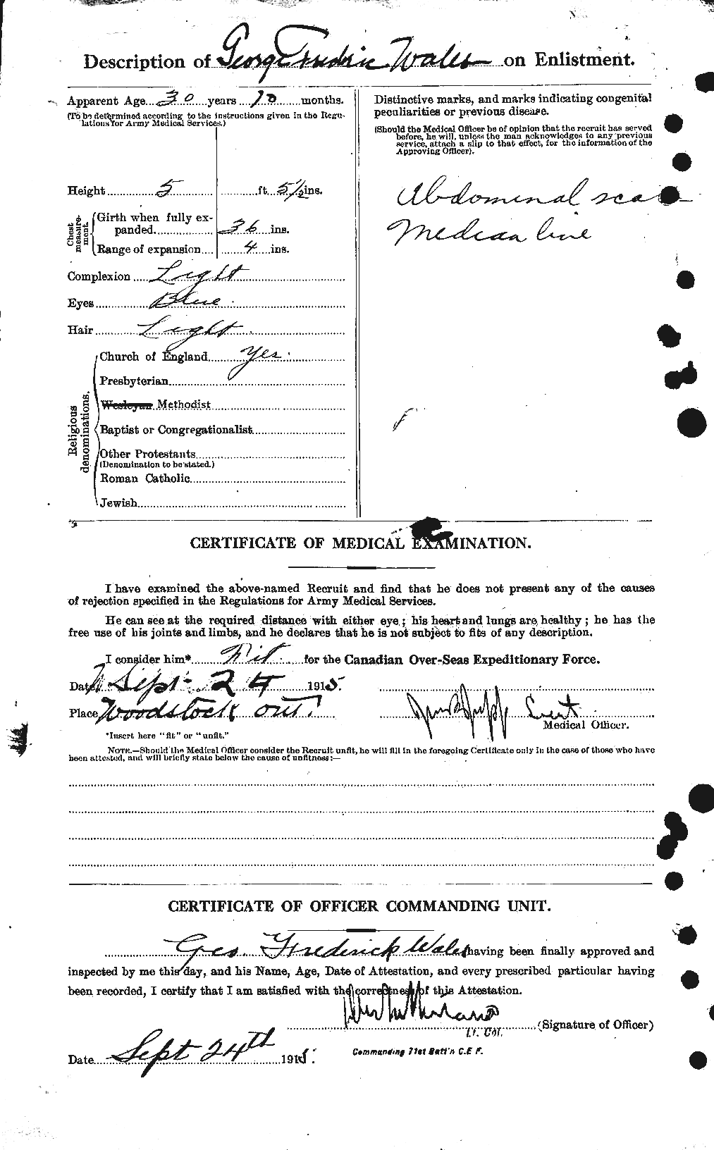 Personnel Records of the First World War - CEF 650894b