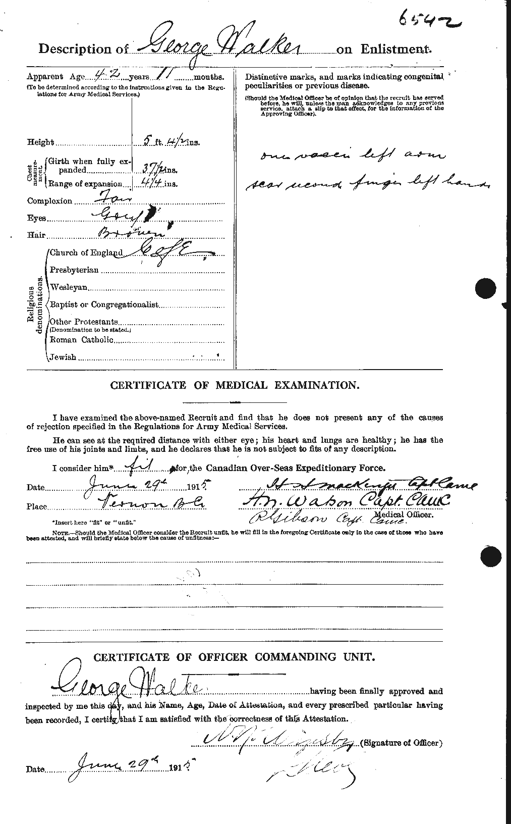 Personnel Records of the First World War - CEF 651922b