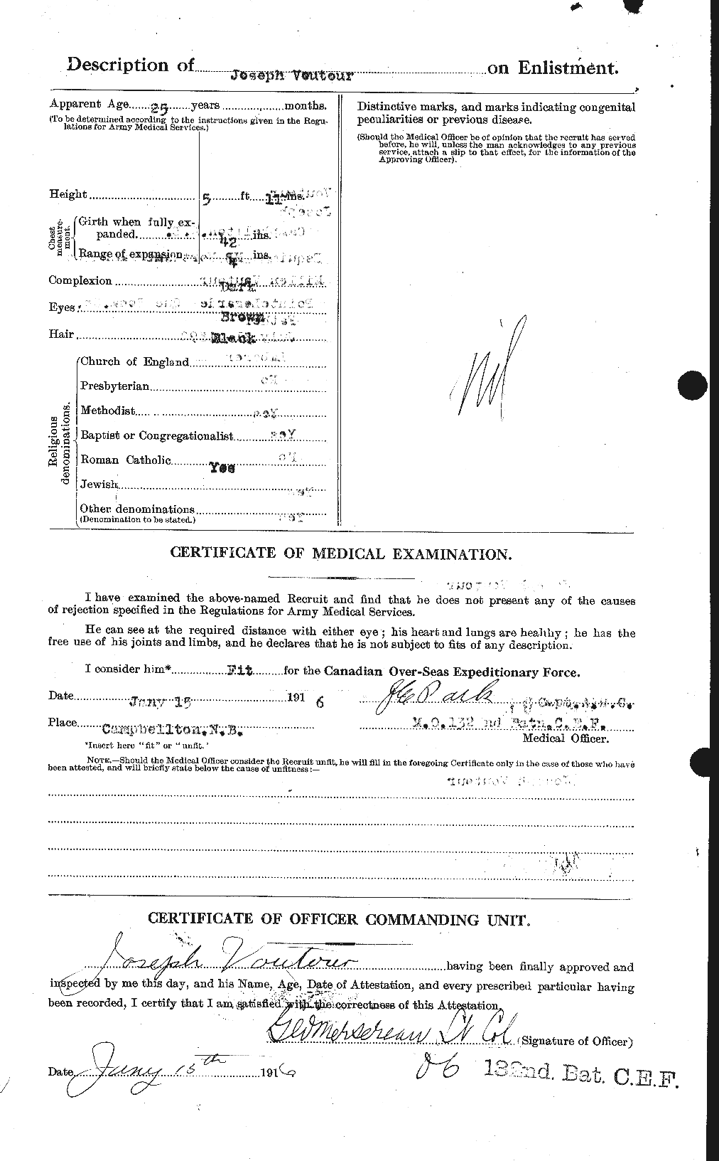 Personnel Records of the First World War - CEF 652449b