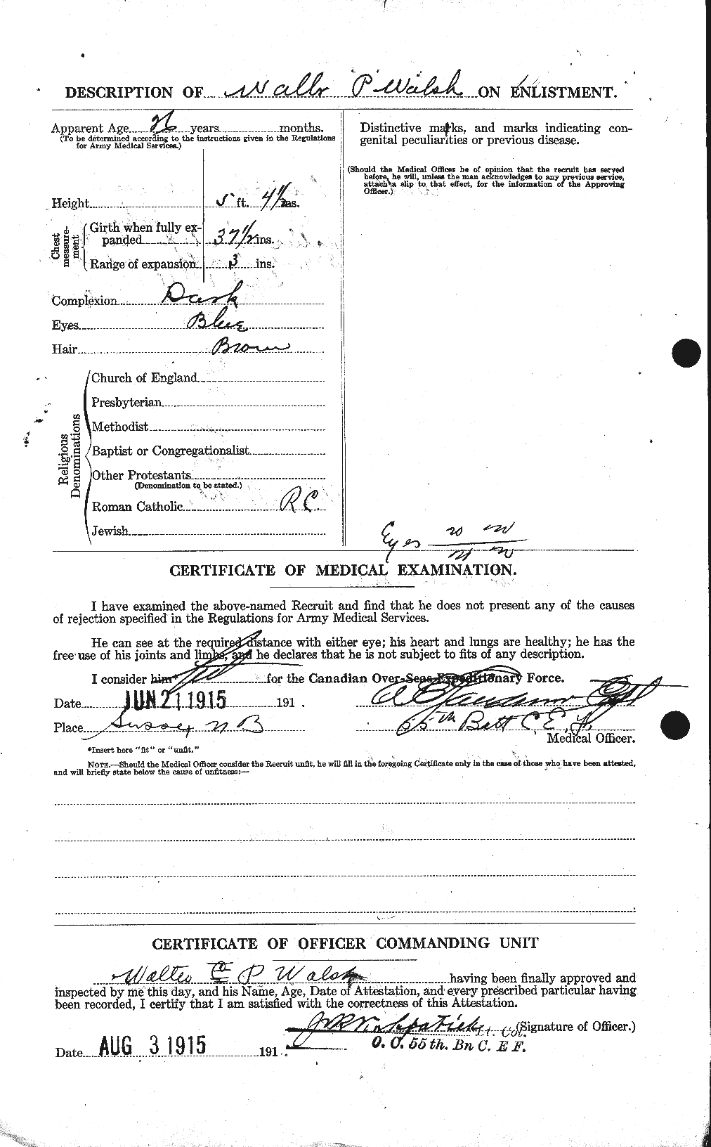 Personnel Records of the First World War - CEF 653564b