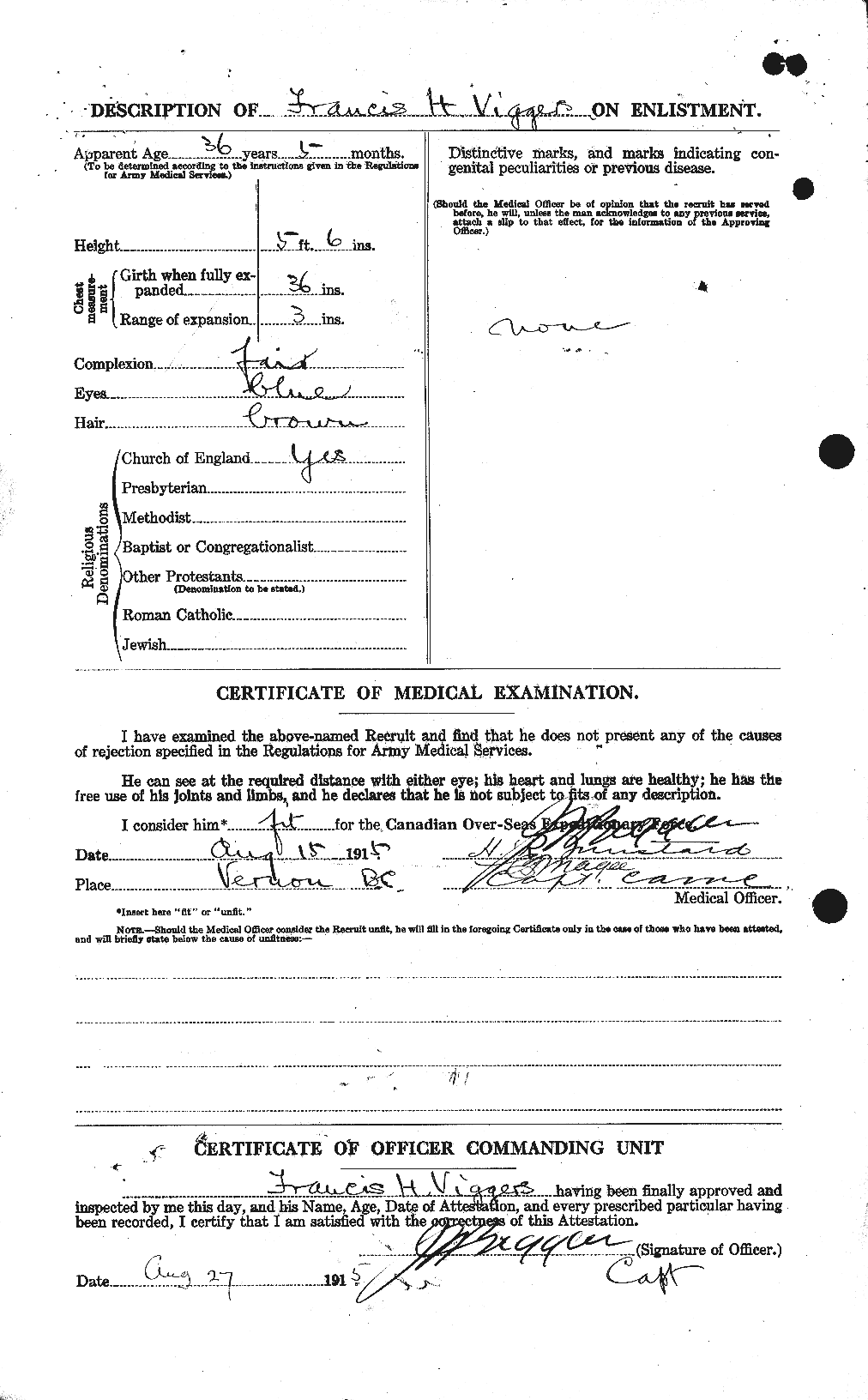Personnel Records of the First World War - CEF 653683b
