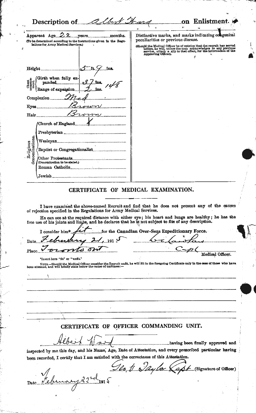 Personnel Records of the First World War - CEF 655084b