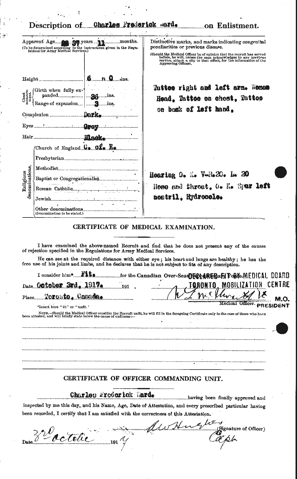Personnel Records of the First World War - CEF 657578b