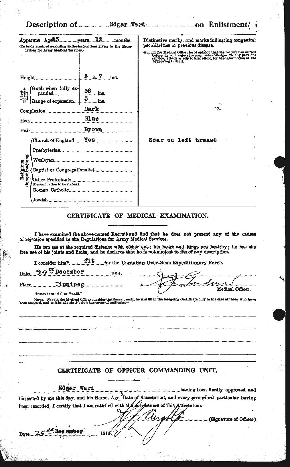 Personnel Records of the First World War - CEF 657635b