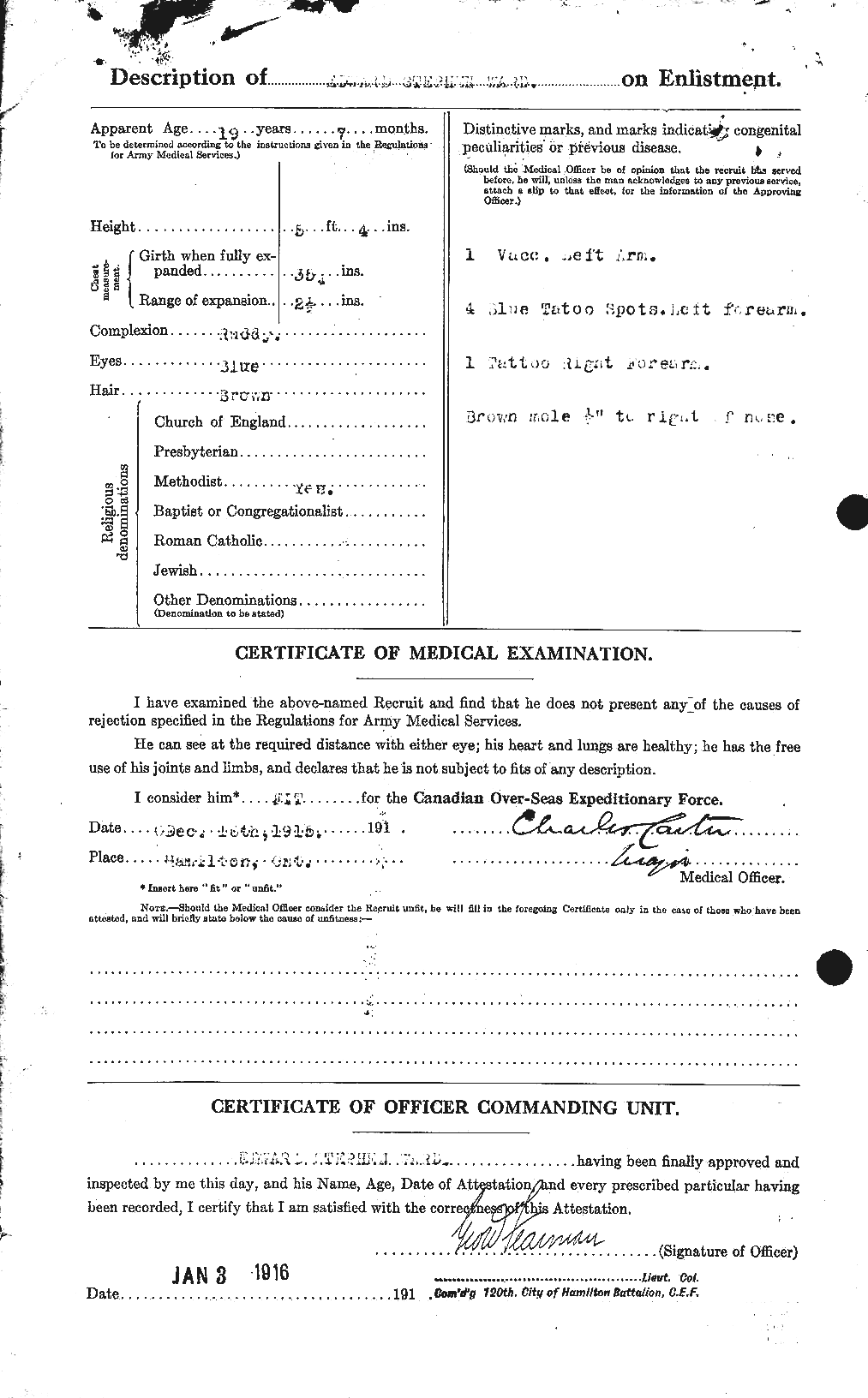 Personnel Records of the First World War - CEF 657656b