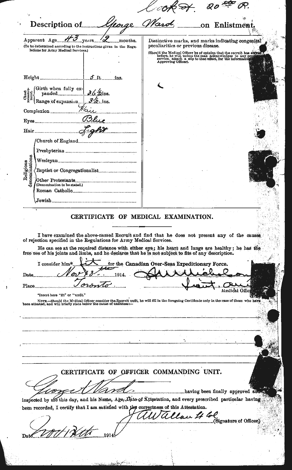Personnel Records of the First World War - CEF 657738b