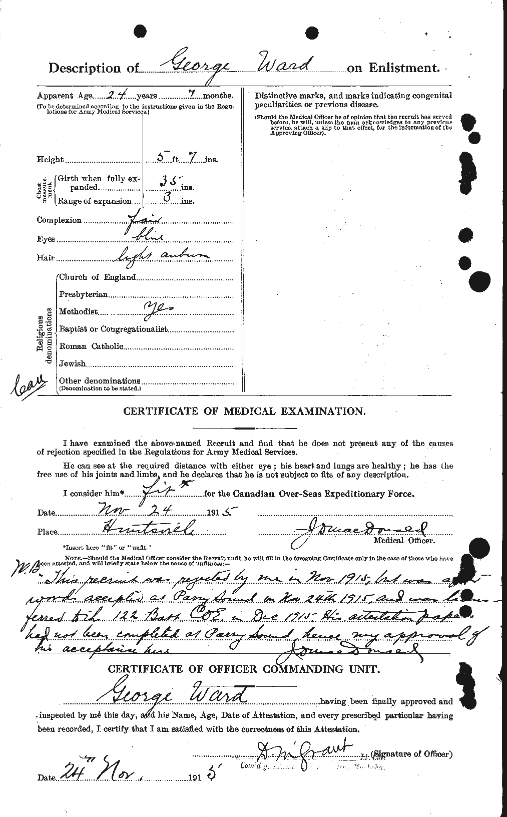 Personnel Records of the First World War - CEF 657757b