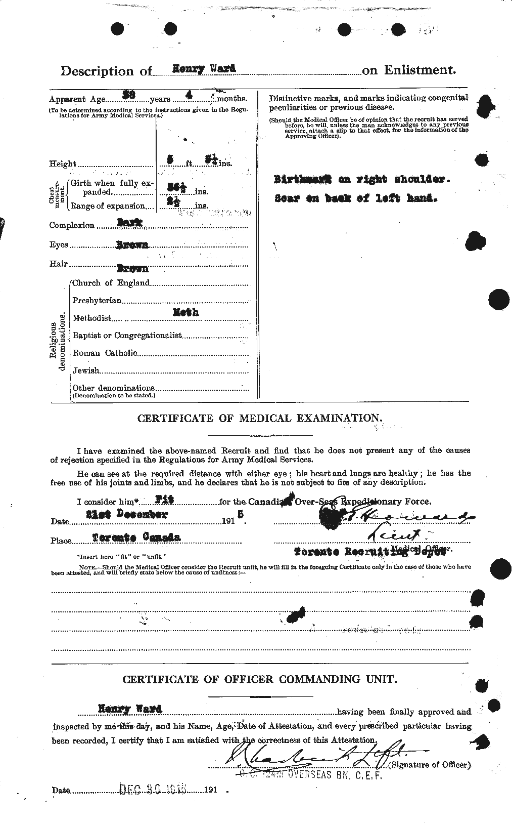 Personnel Records of the First World War - CEF 657820b