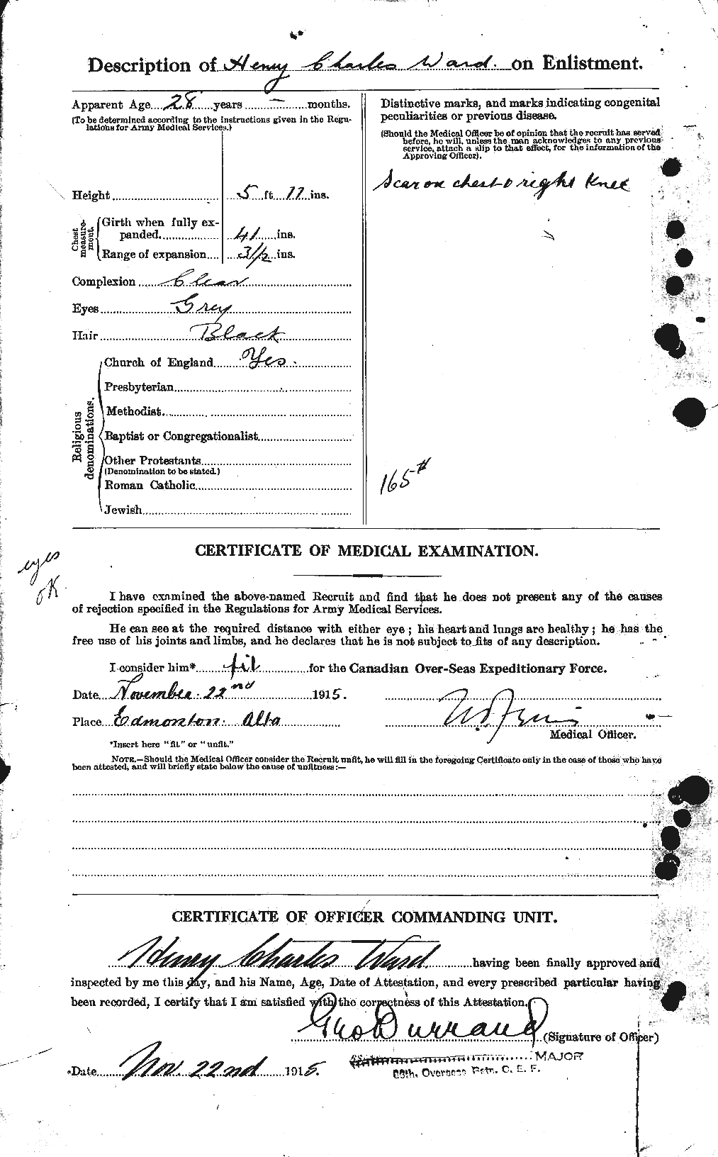 Personnel Records of the First World War - CEF 657832b