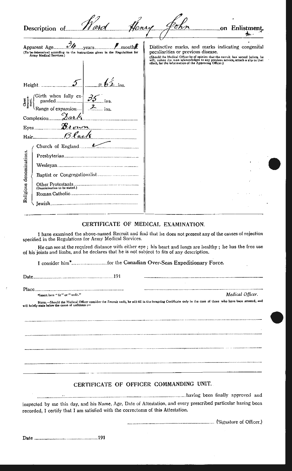 Personnel Records of the First World War - CEF 657841b