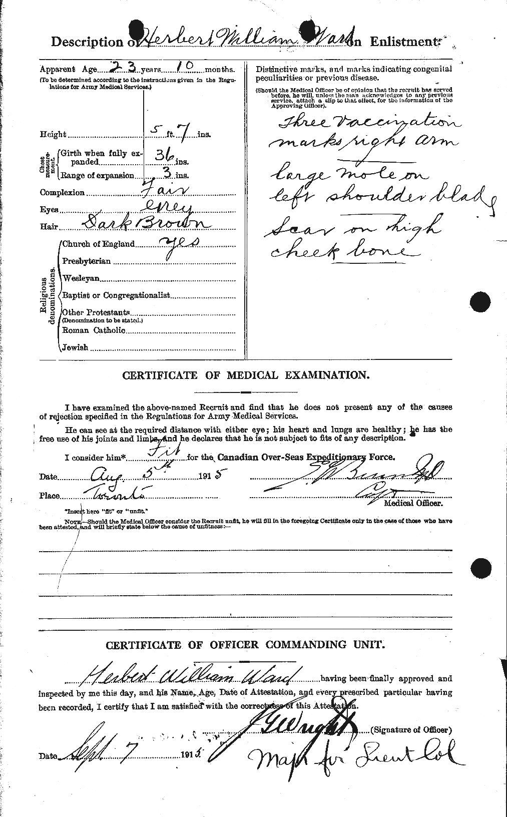 Personnel Records of the First World War - CEF 657858b