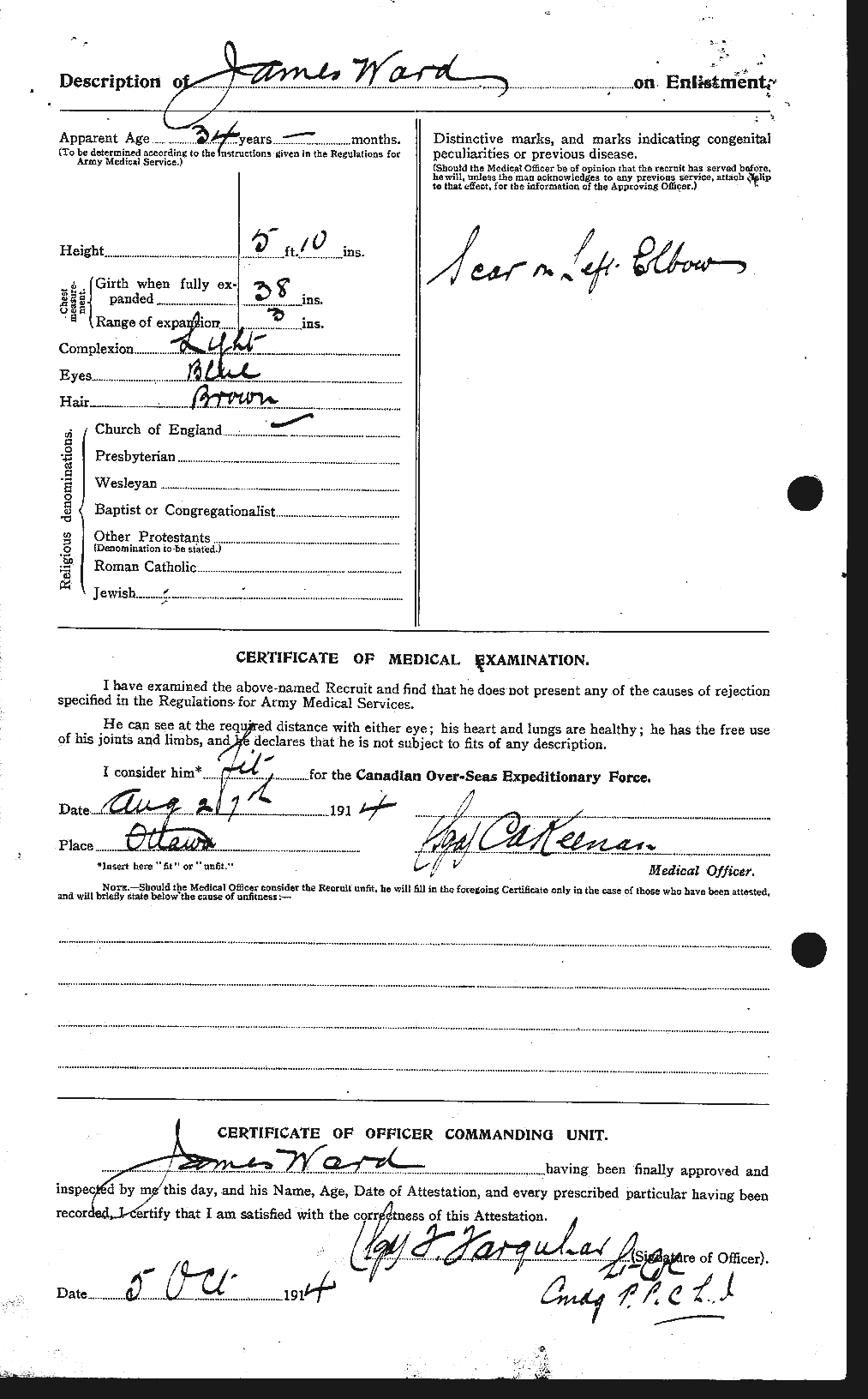 Personnel Records of the First World War - CEF 657878b