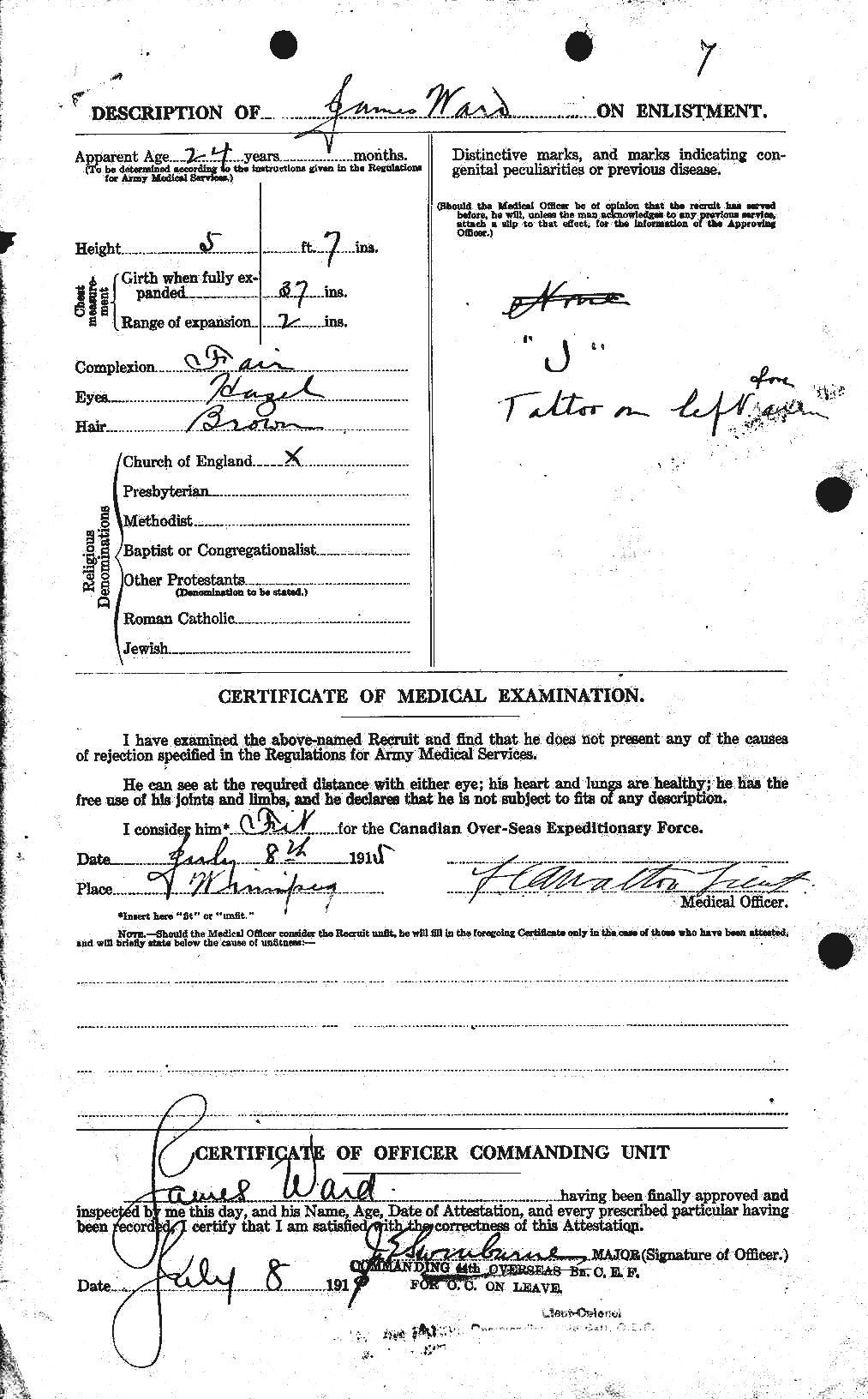 Personnel Records of the First World War - CEF 657897b