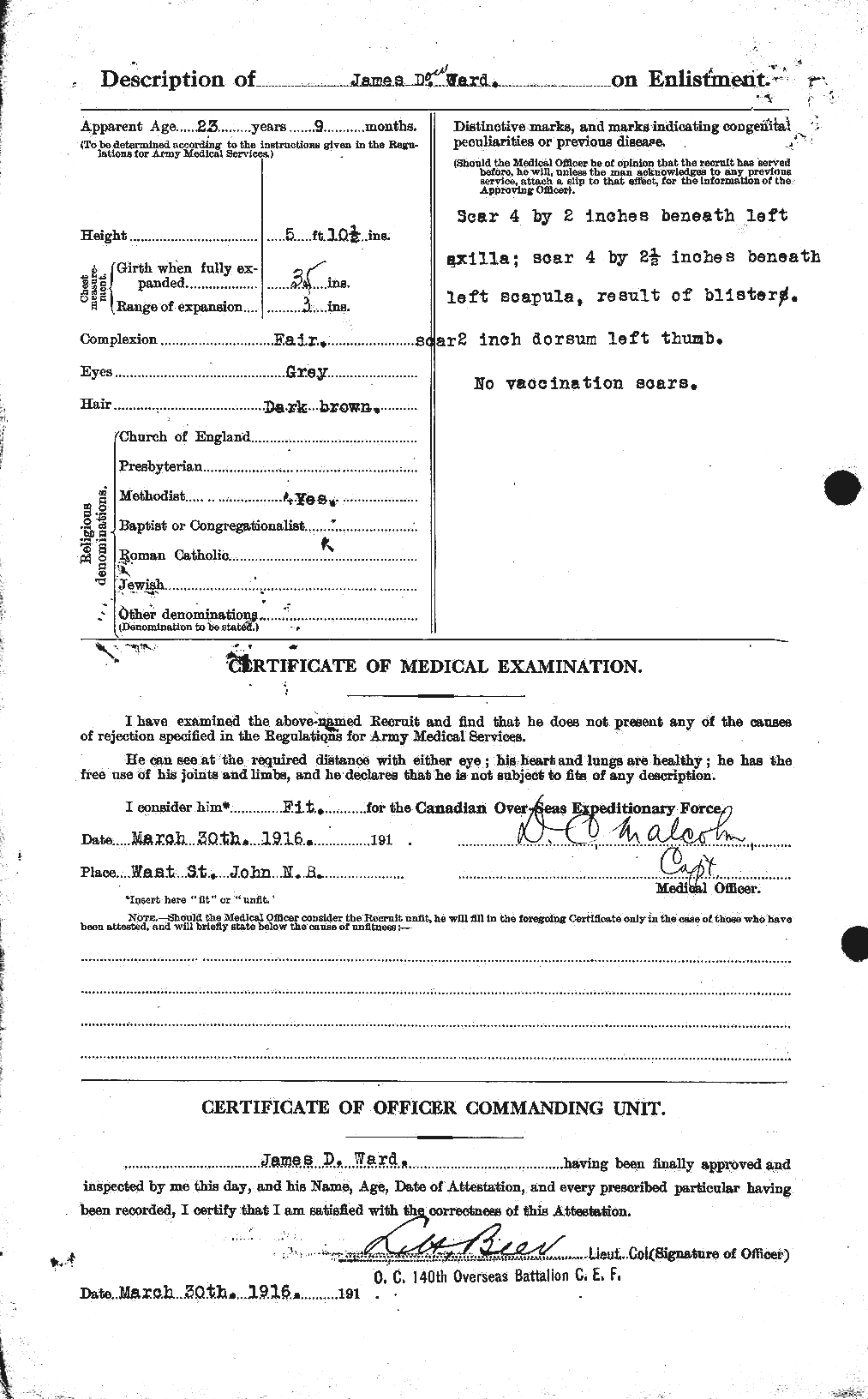 Personnel Records of the First World War - CEF 657901b