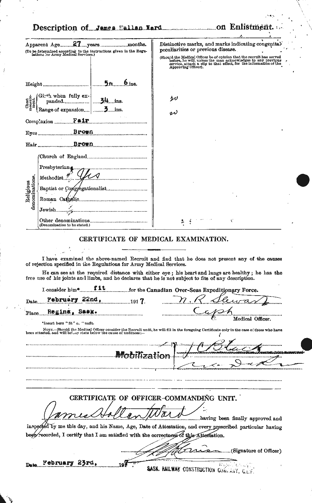 Personnel Records of the First World War - CEF 657908b
