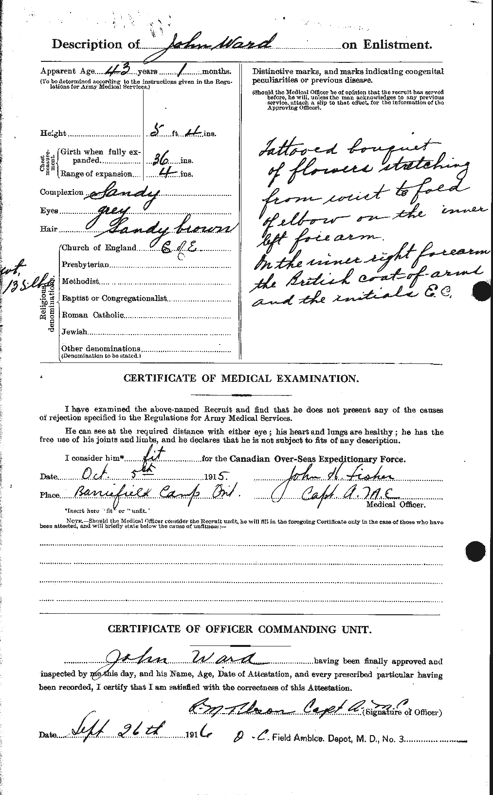 Personnel Records of the First World War - CEF 657924b