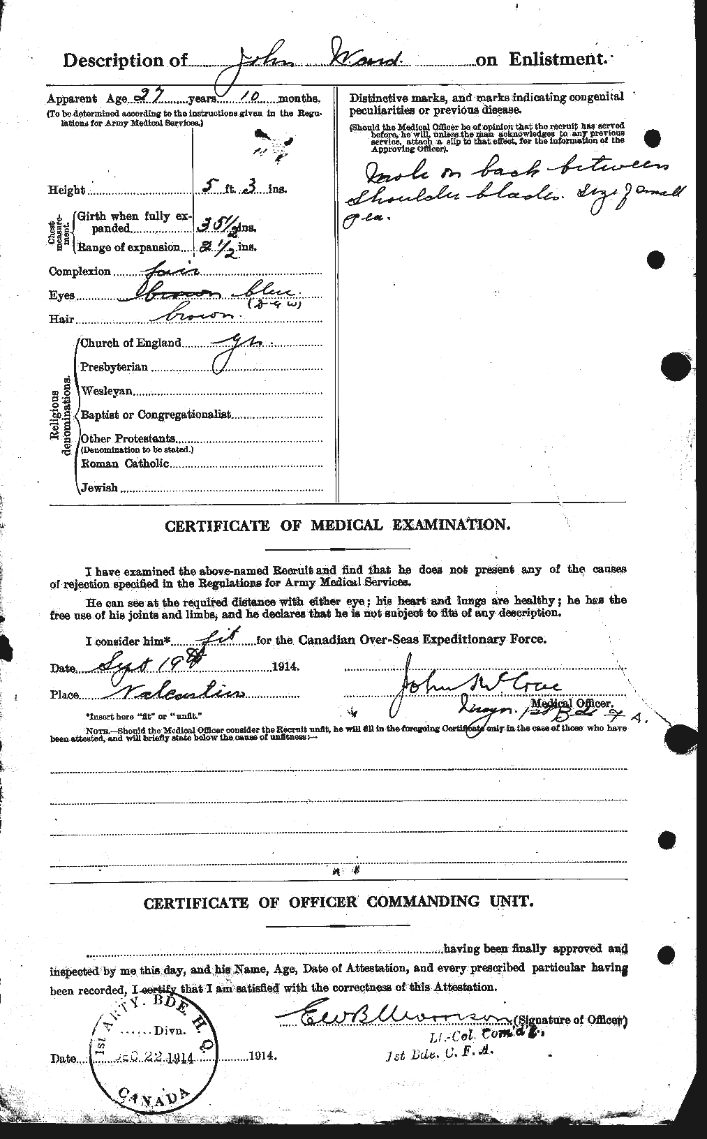 Personnel Records of the First World War - CEF 657929b