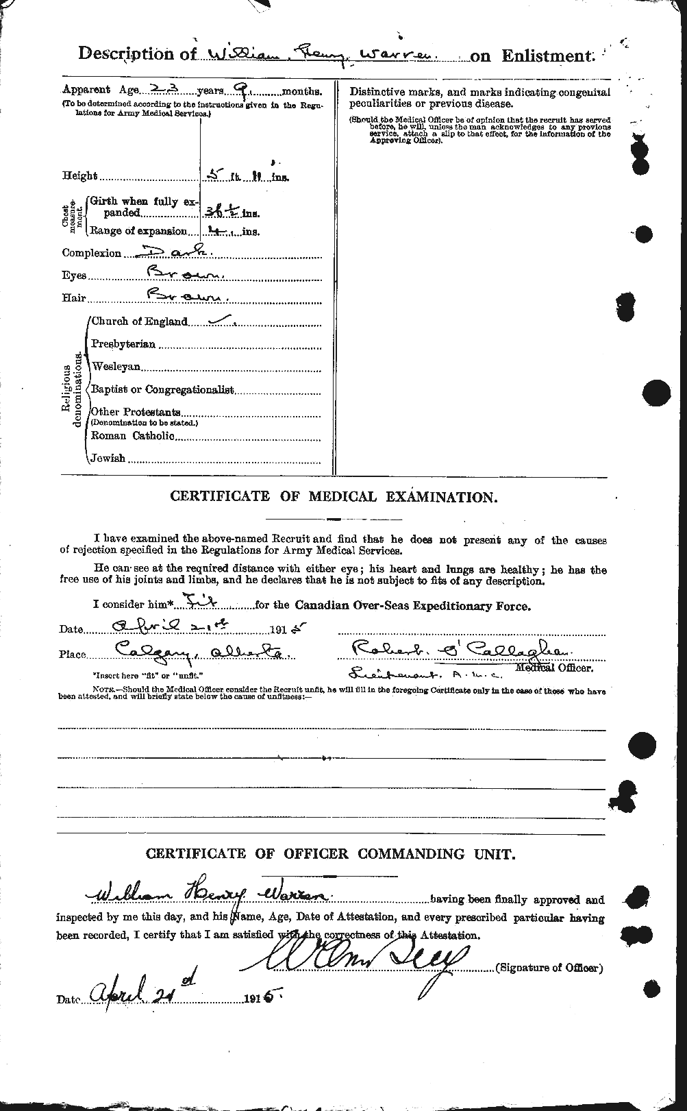 Personnel Records of the First World War - CEF 658688b