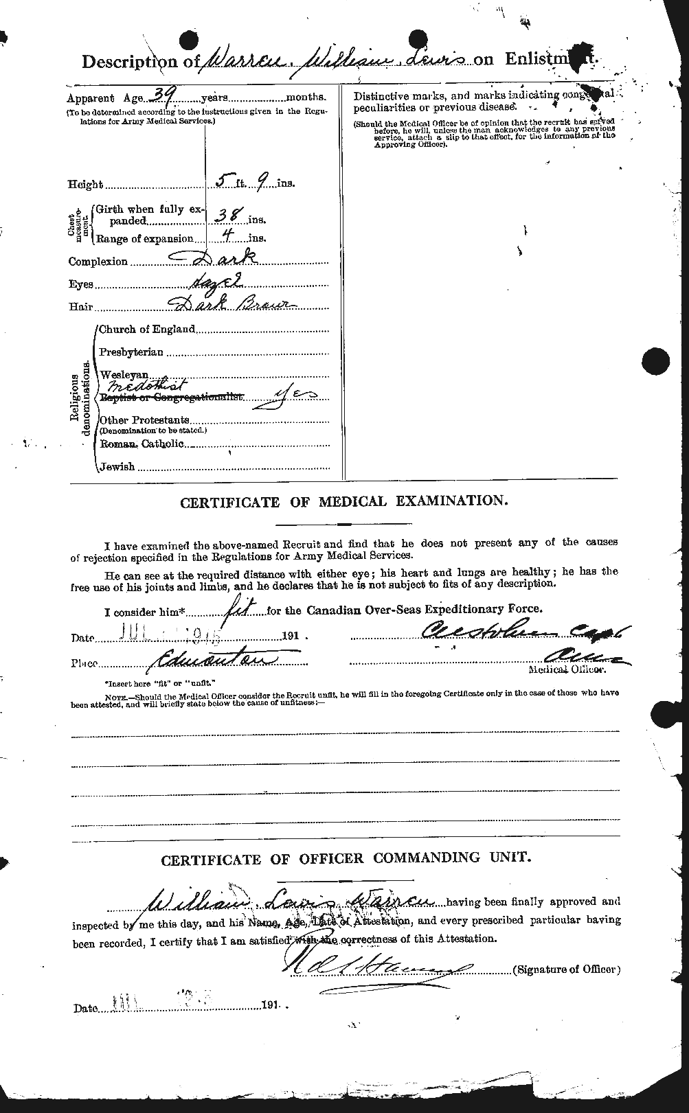 Personnel Records of the First World War - CEF 658692b