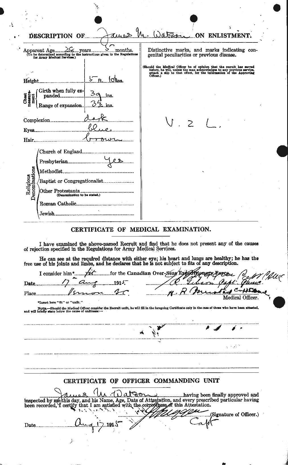 Personnel Records of the First World War - CEF 658967b