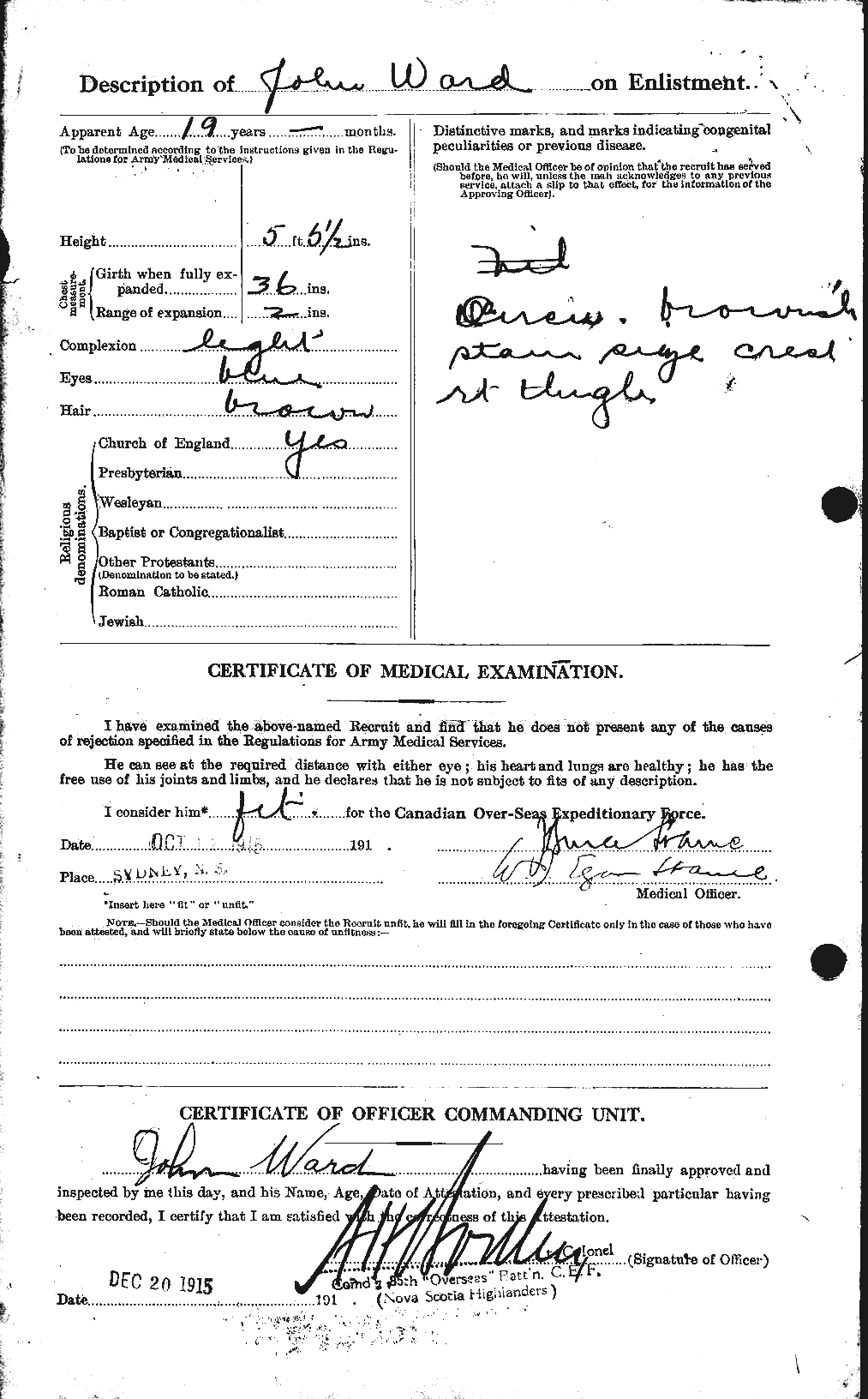 Personnel Records of the First World War - CEF 659495b