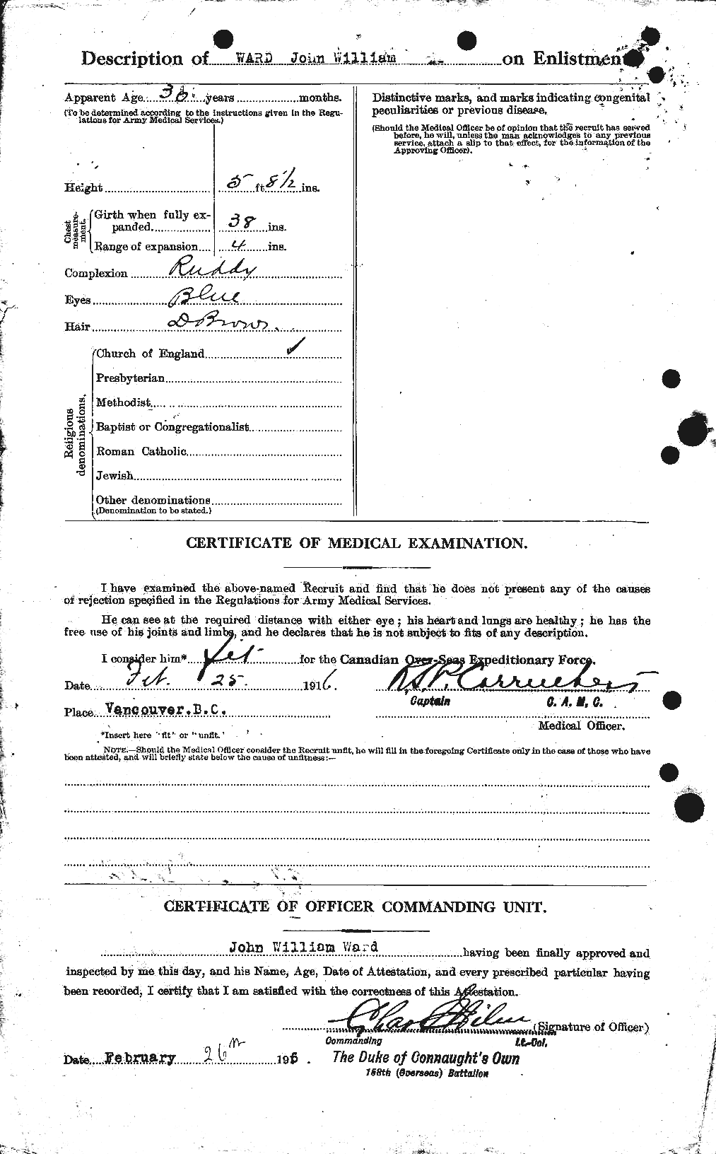 Personnel Records of the First World War - CEF 659547b