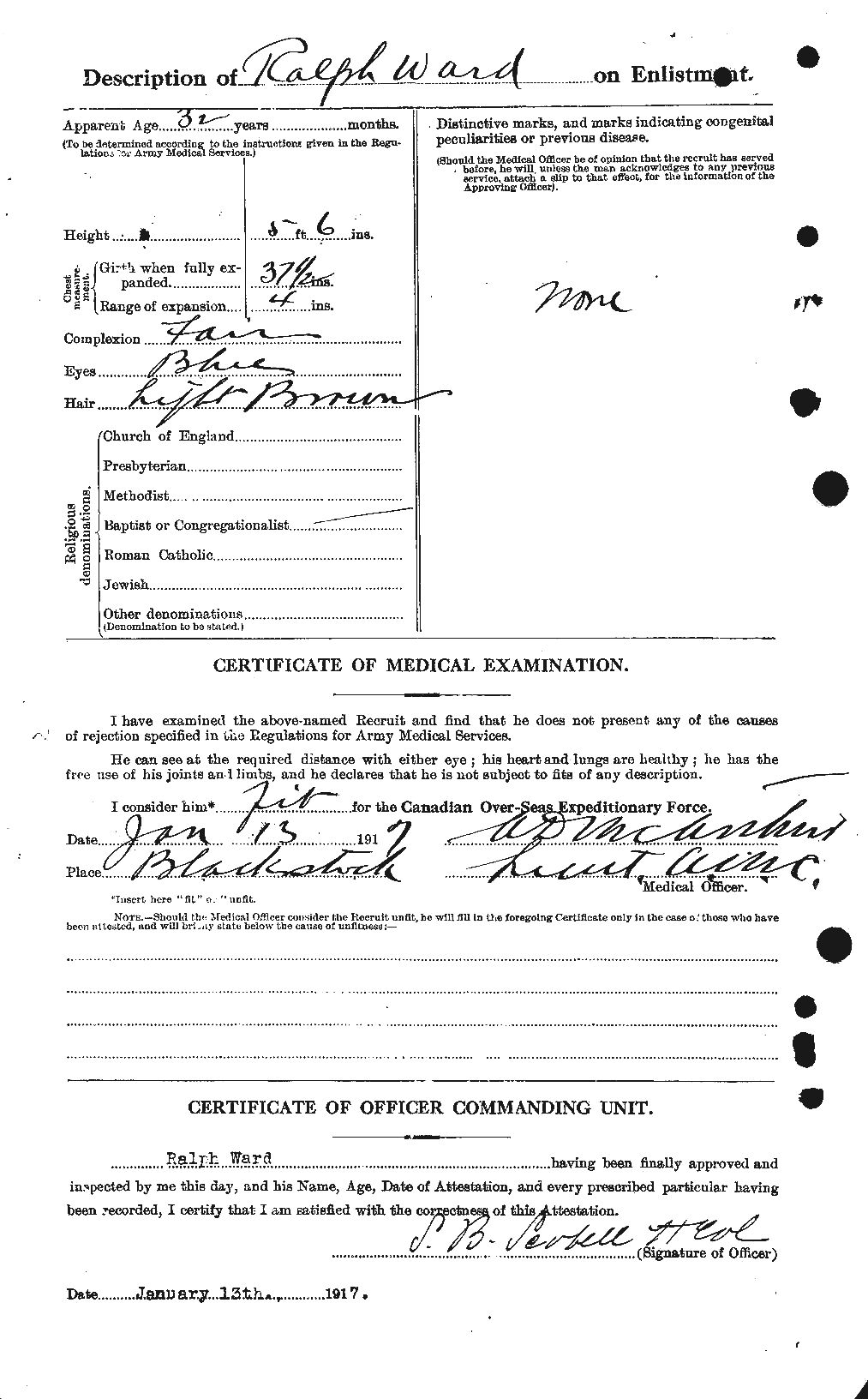 Personnel Records of the First World War - CEF 659632b