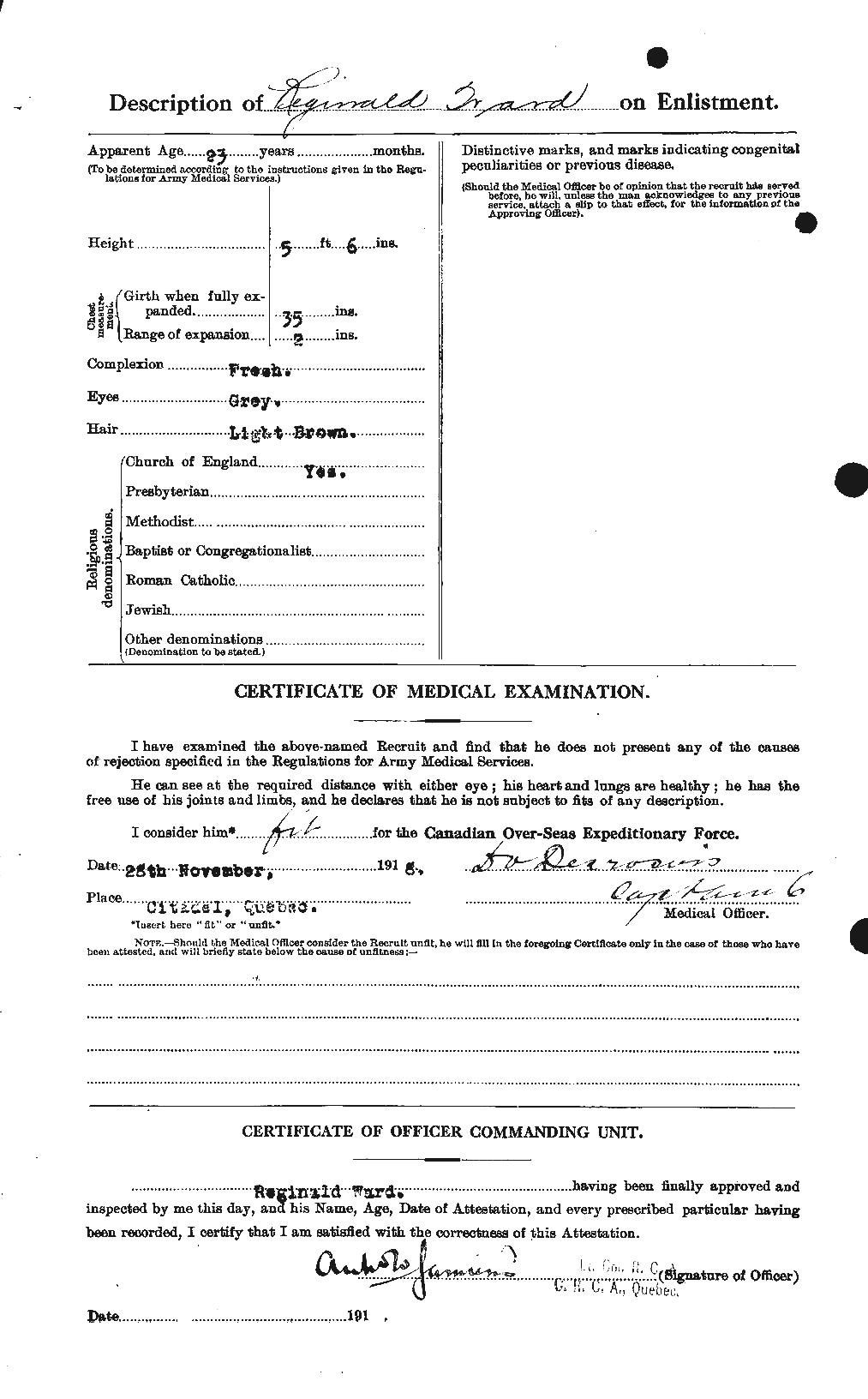 Personnel Records of the First World War - CEF 659641b