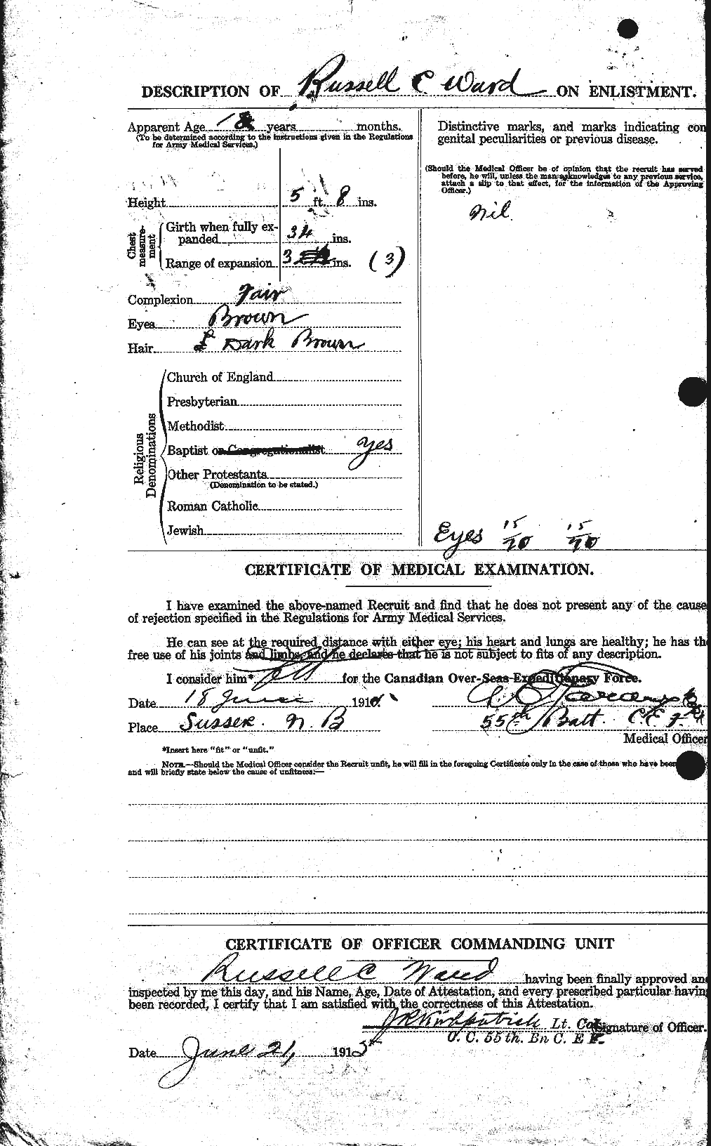 Personnel Records of the First World War - CEF 659676b