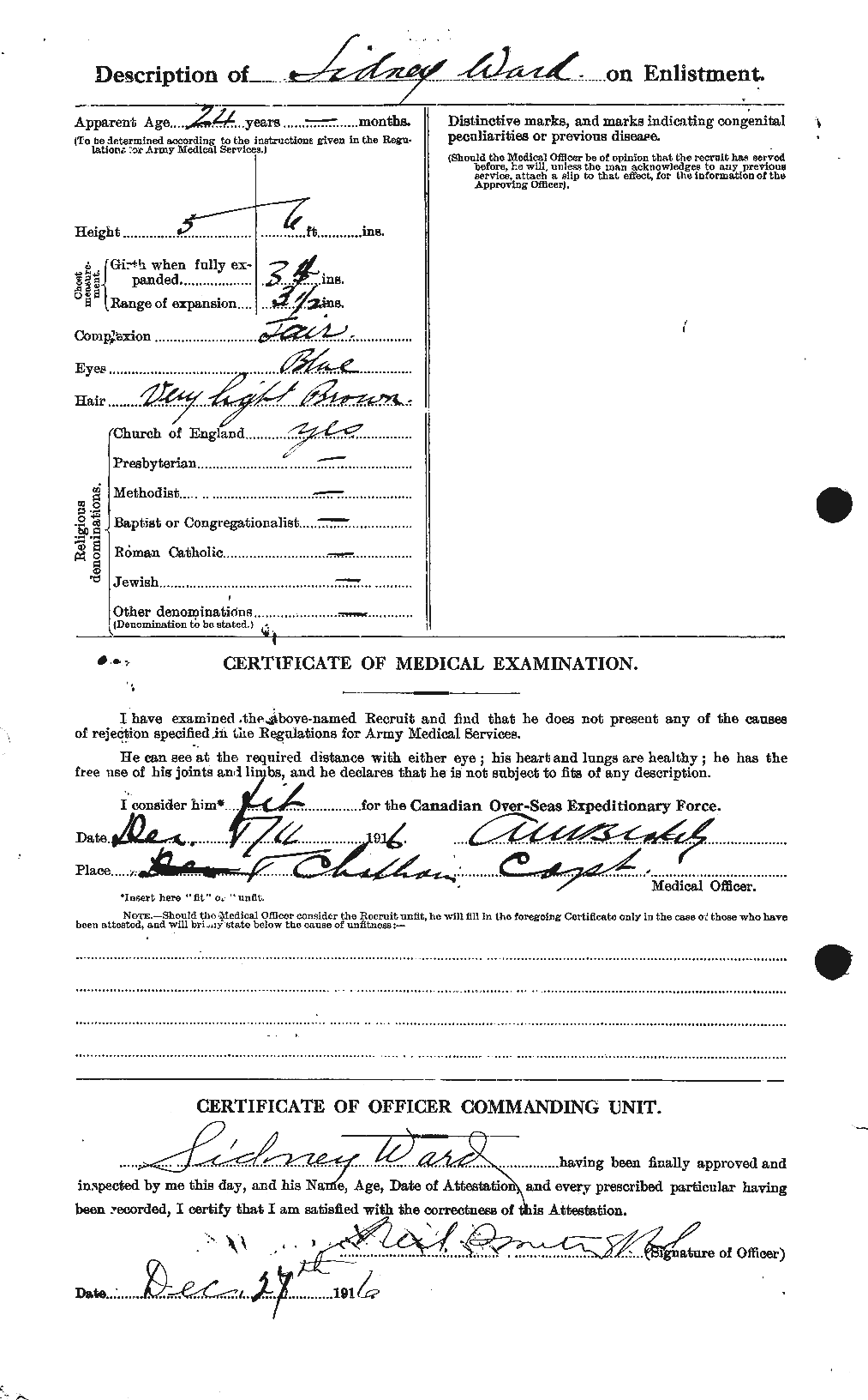 Personnel Records of the First World War - CEF 659688b