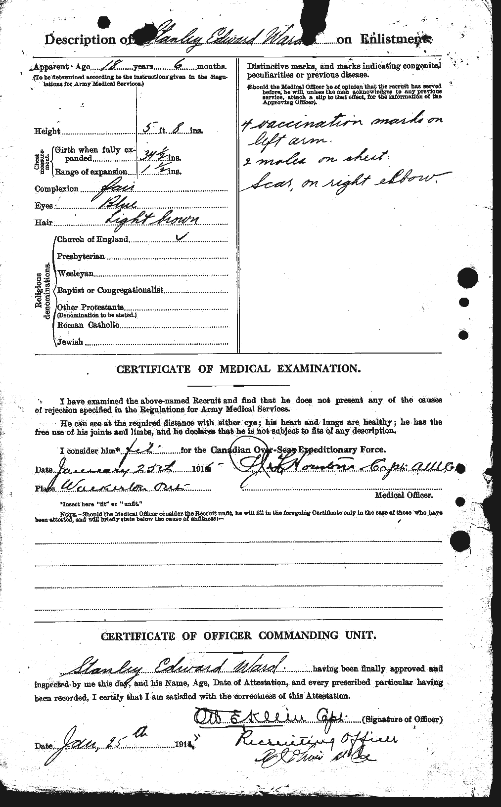 Personnel Records of the First World War - CEF 659694b
