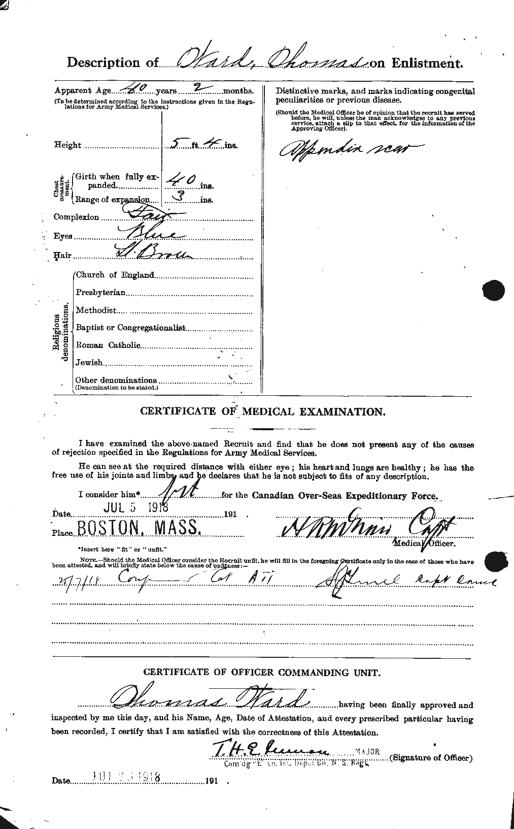 Personnel Records of the First World War - CEF 659718b