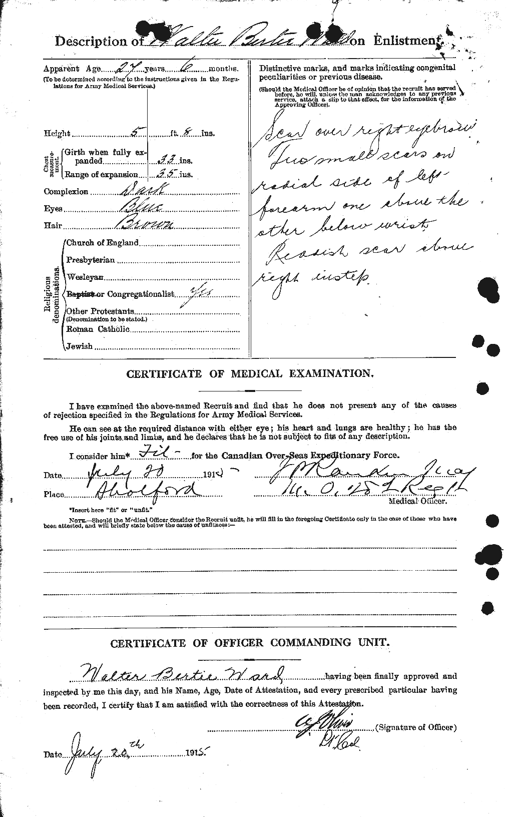 Personnel Records of the First World War - CEF 659755b
