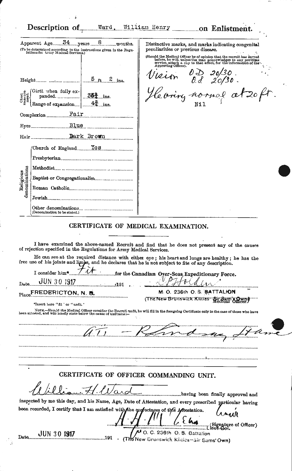 Personnel Records of the First World War - CEF 659824b