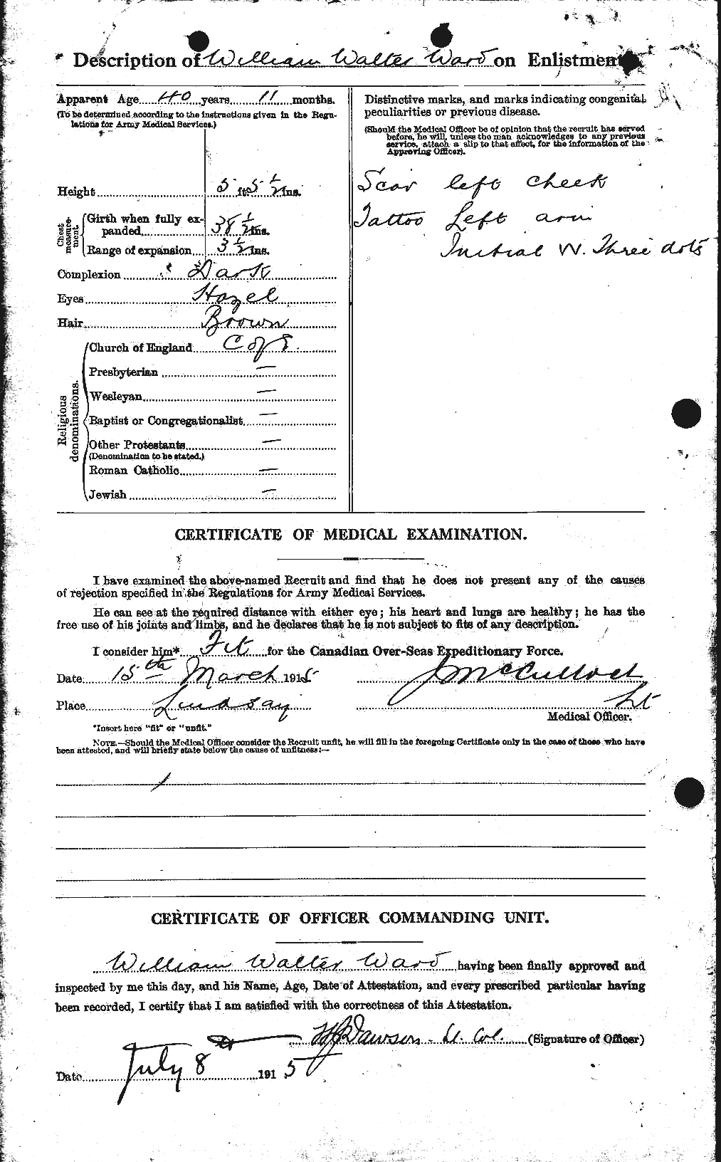 Personnel Records of the First World War - CEF 659846b