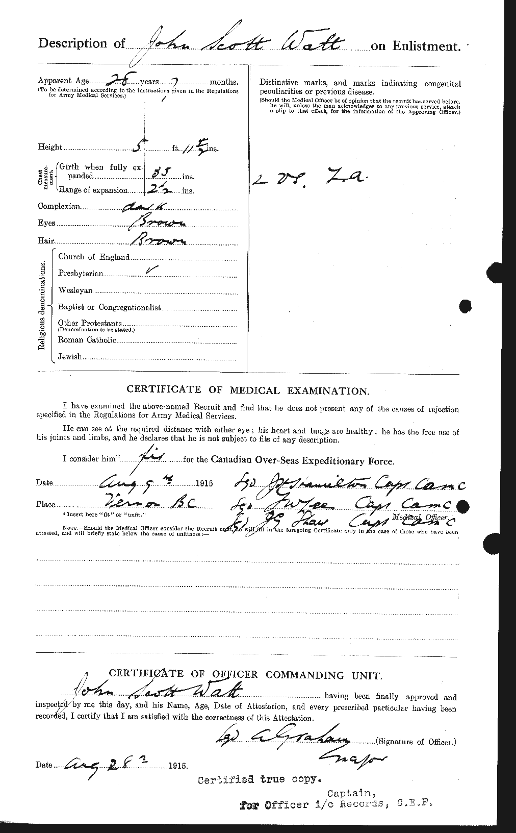 Personnel Records of the First World War - CEF 660481b