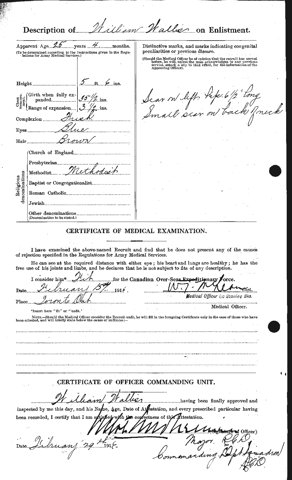Personnel Records of the First World War - CEF 661038b