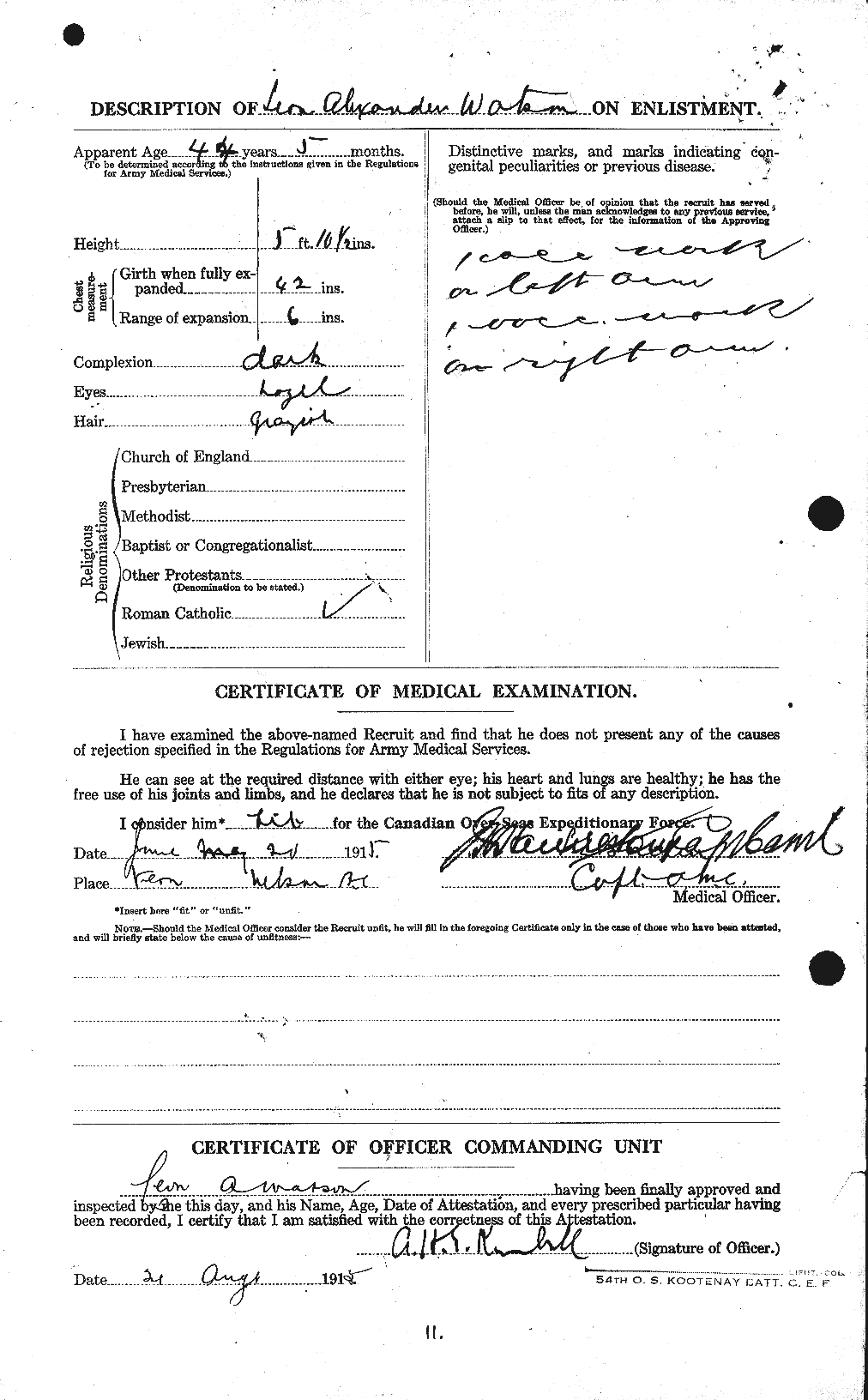 Personnel Records of the First World War - CEF 661092b
