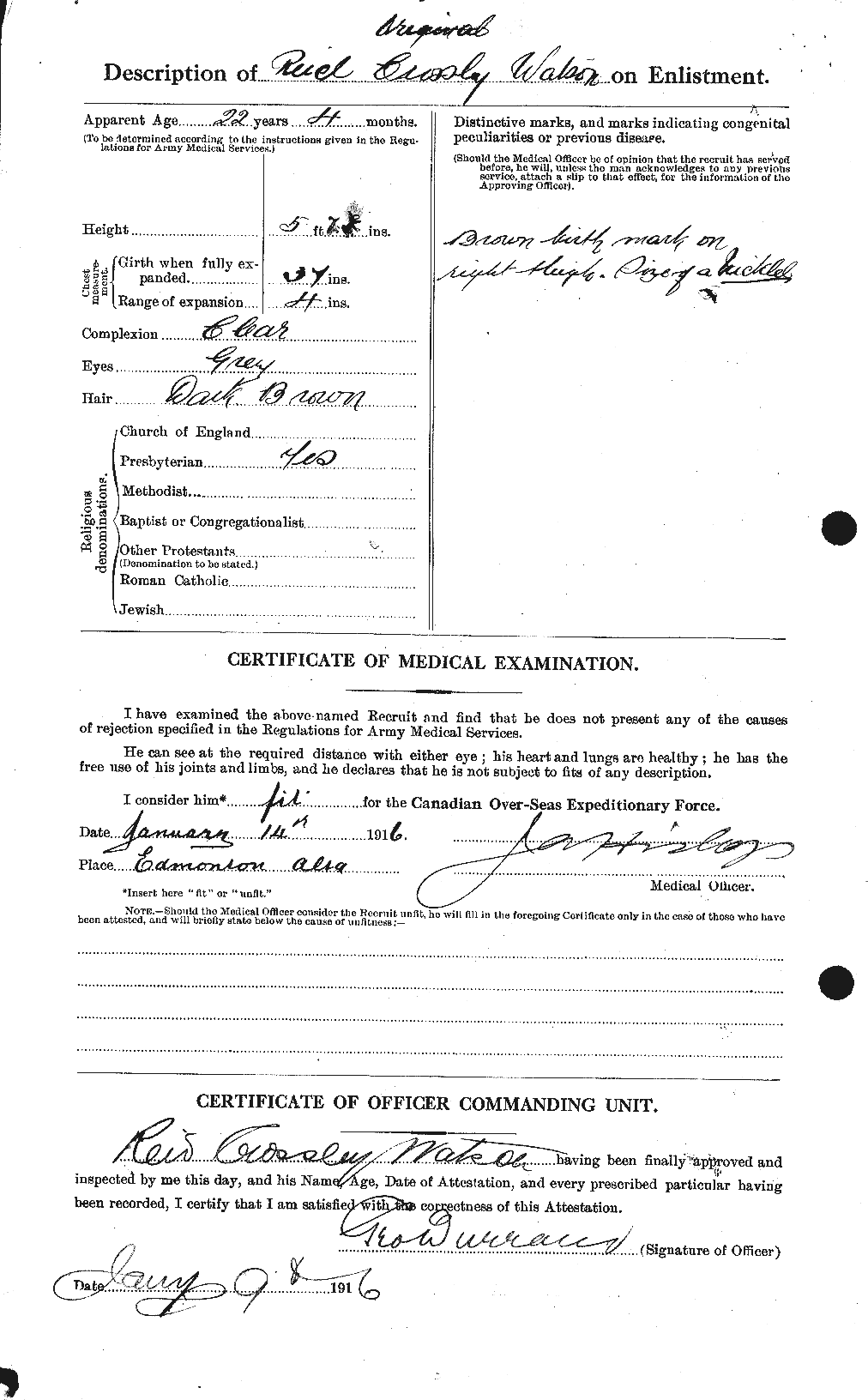 Personnel Records of the First World War - CEF 661179b