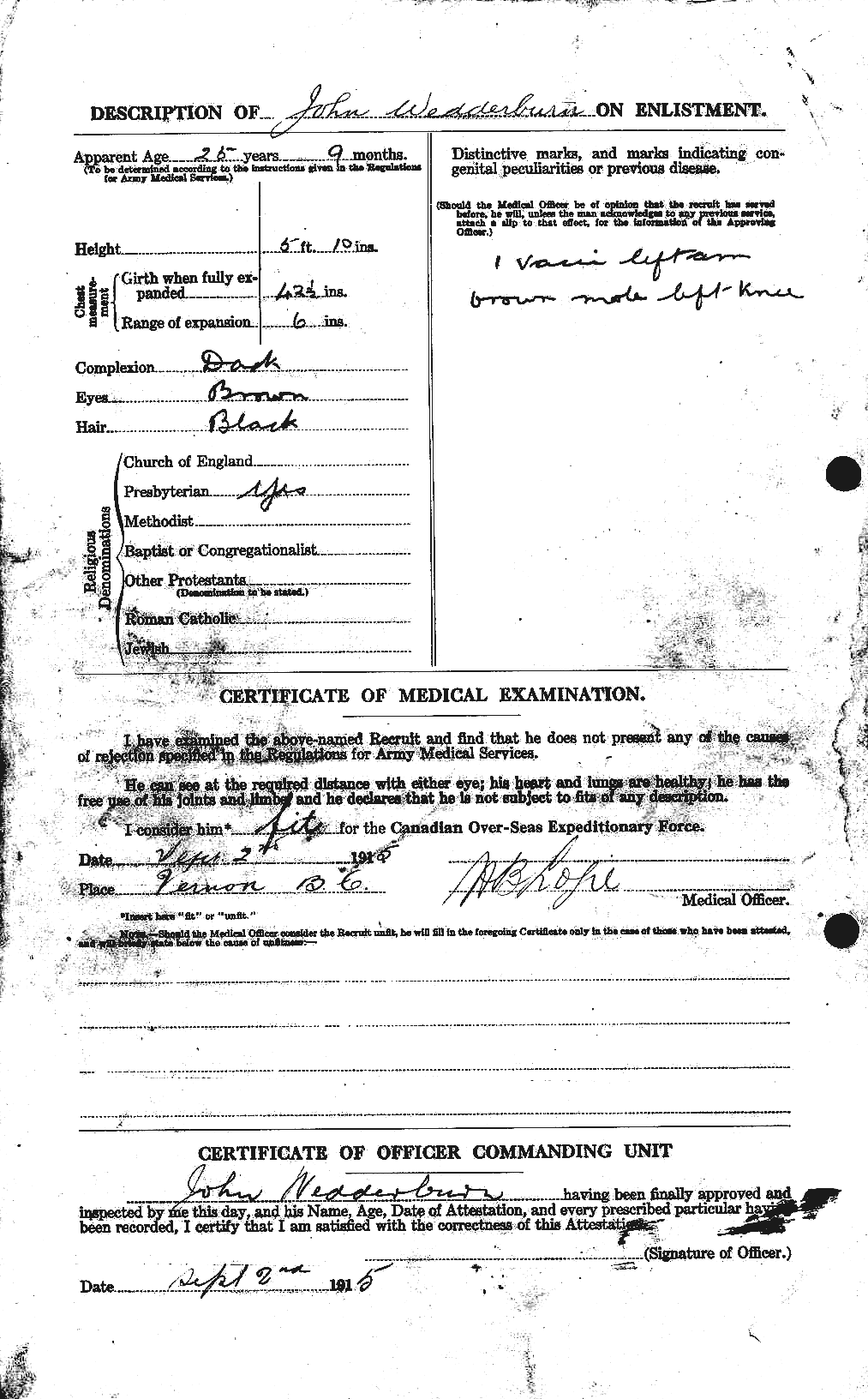 Personnel Records of the First World War - CEF 662066b