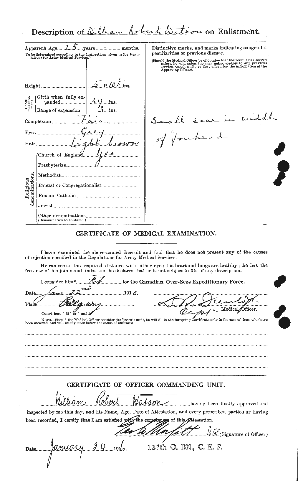 Personnel Records of the First World War - CEF 664343b