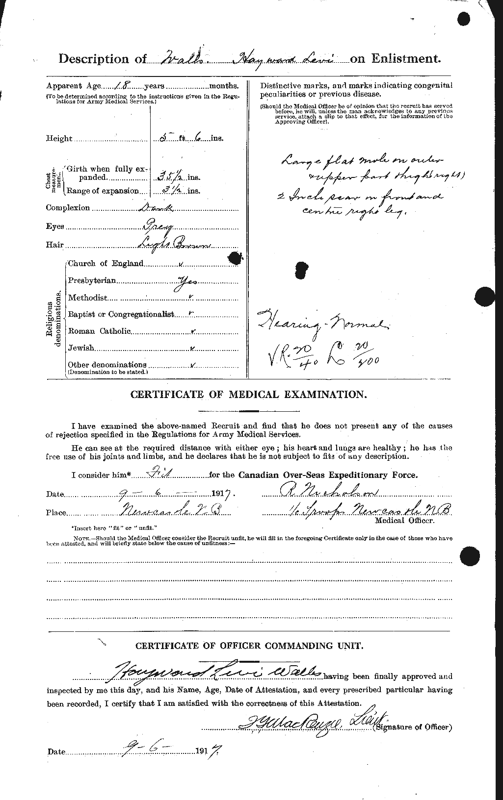 Personnel Records of the First World War - CEF 667045b
