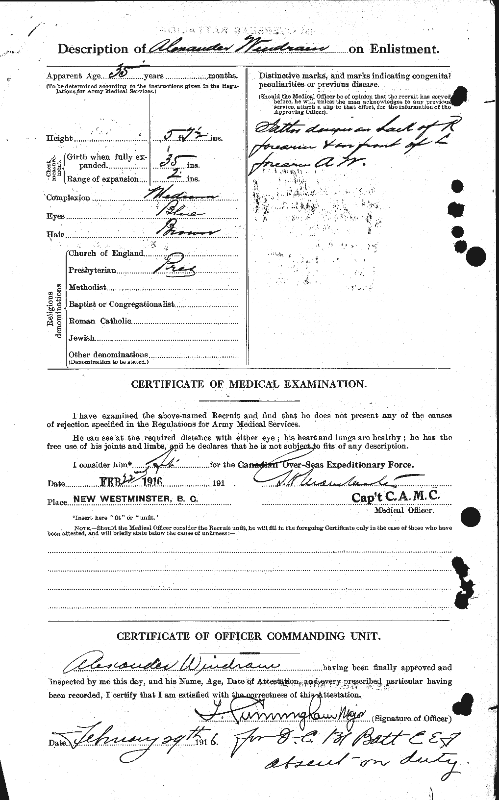 Personnel Records of the First World War - CEF 667363b