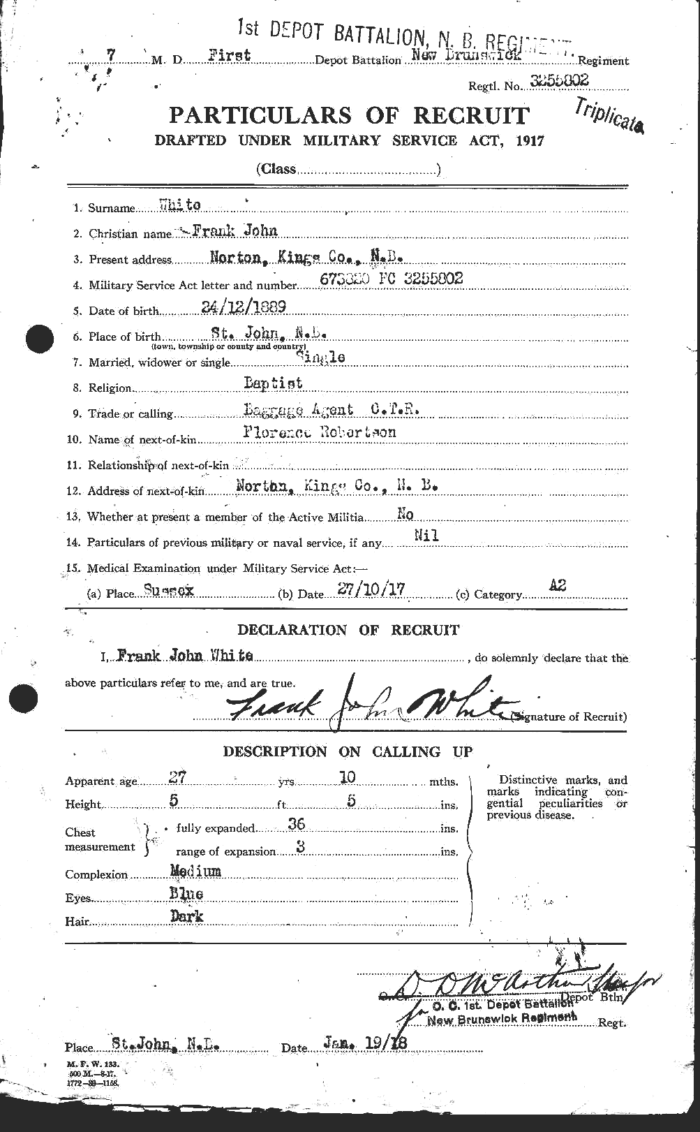 Personnel Records of the First World War - CEF 667792a
