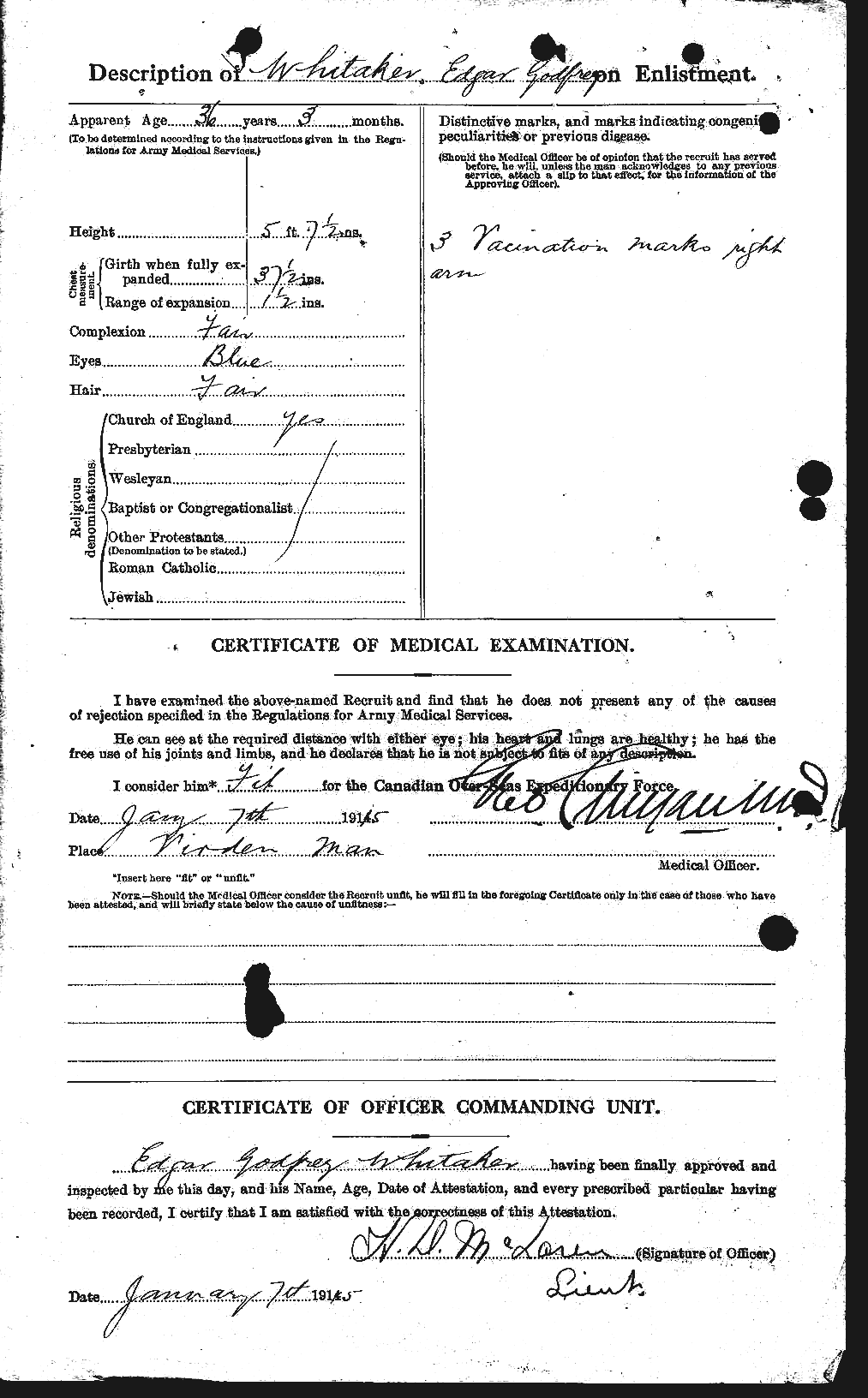 Personnel Records of the First World War - CEF 668814b