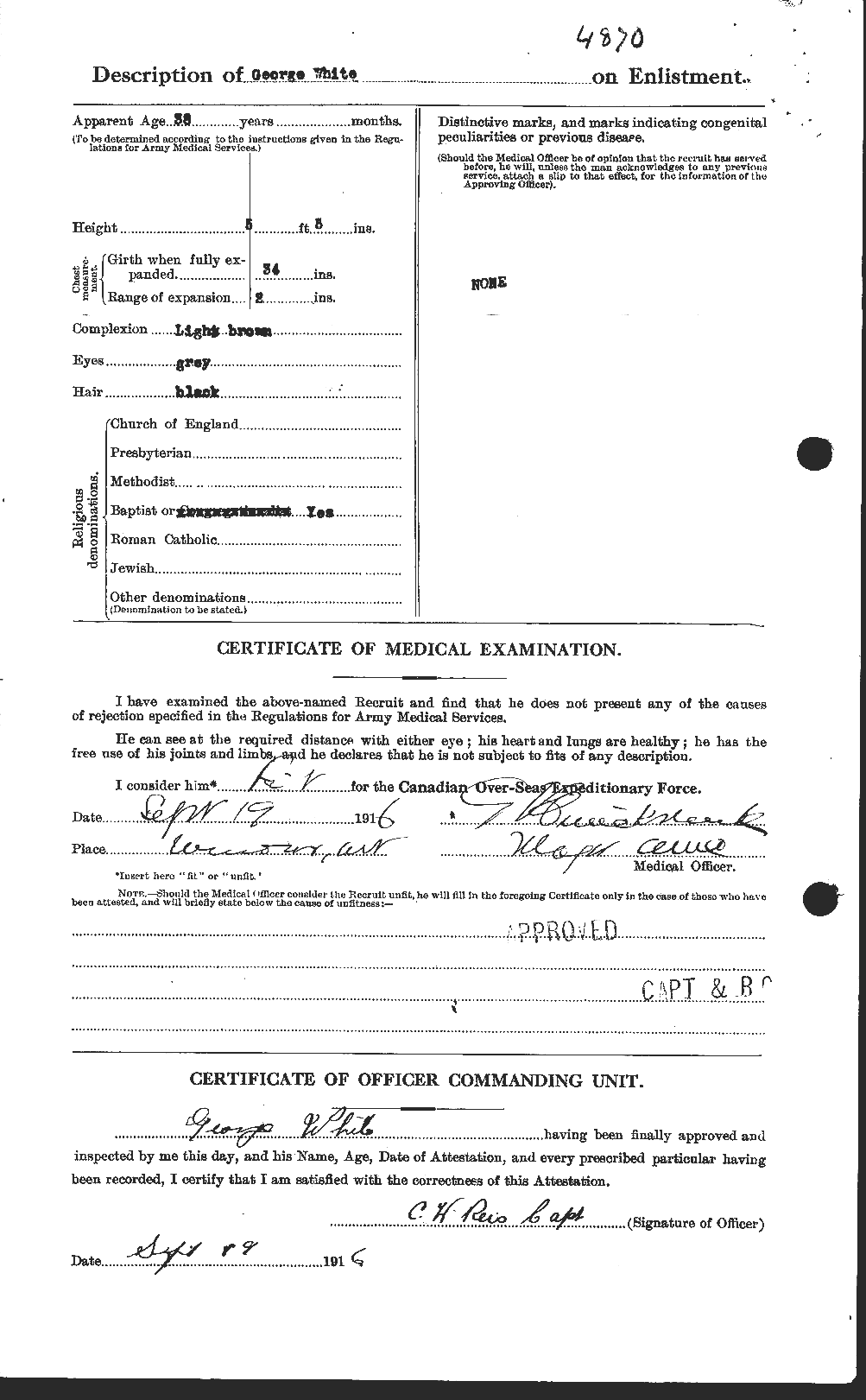 Personnel Records of the First World War - CEF 669458b