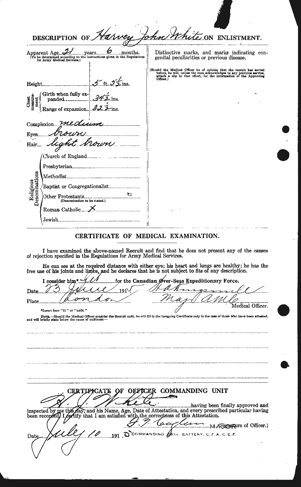 Personnel Records of the First World War - CEF 669630b