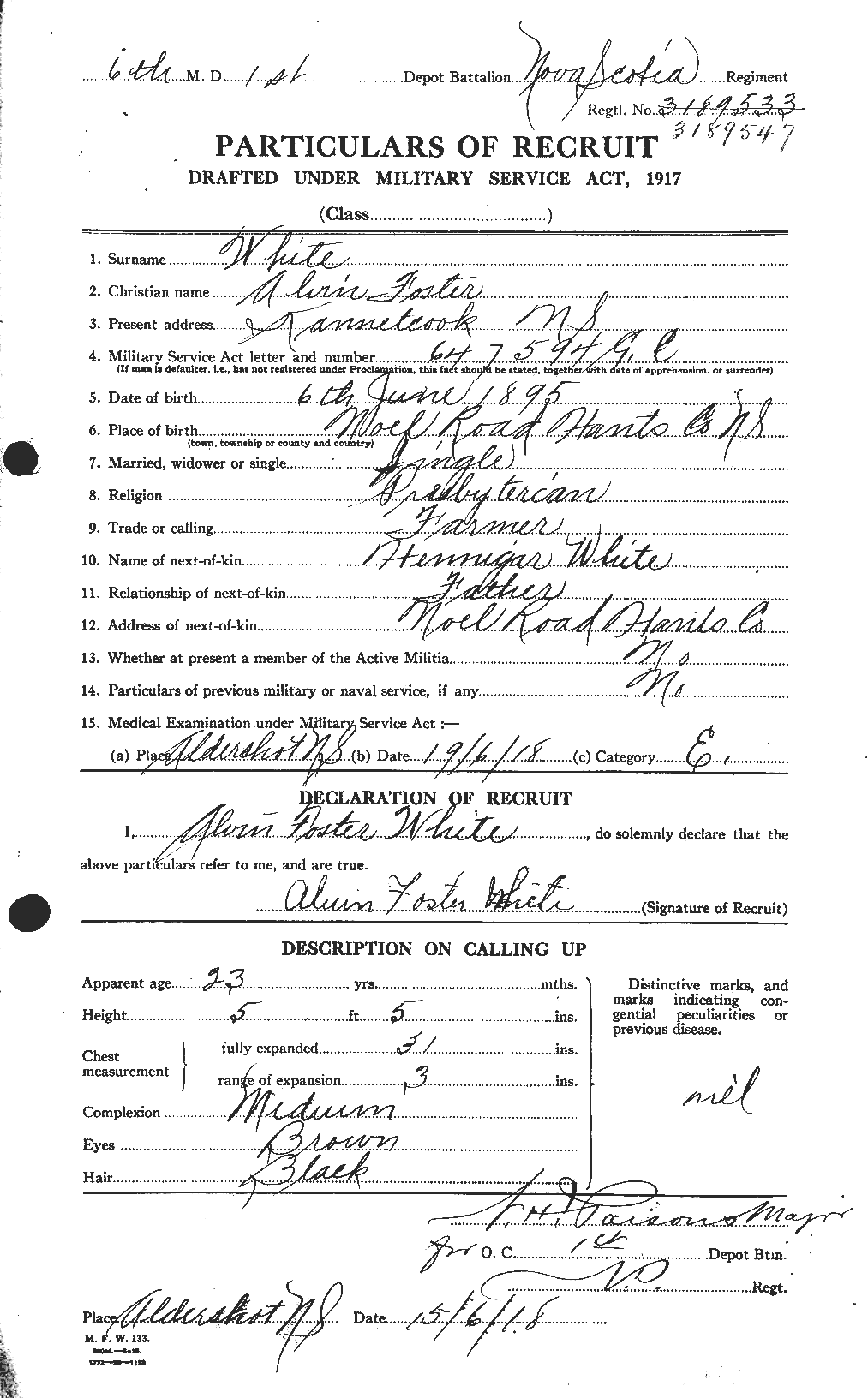 Personnel Records of the First World War - CEF 669797a