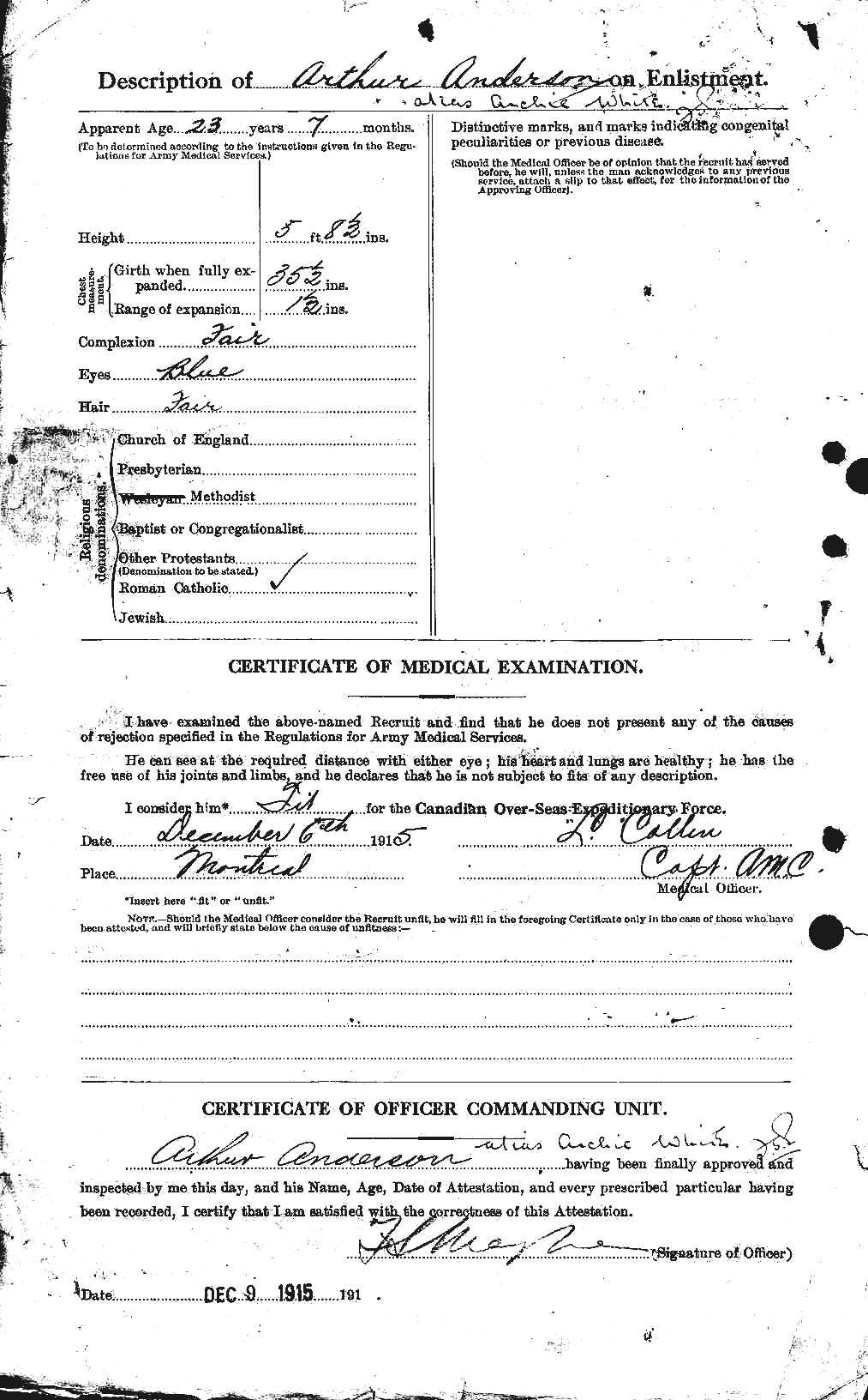Personnel Records of the First World War - CEF 669815b